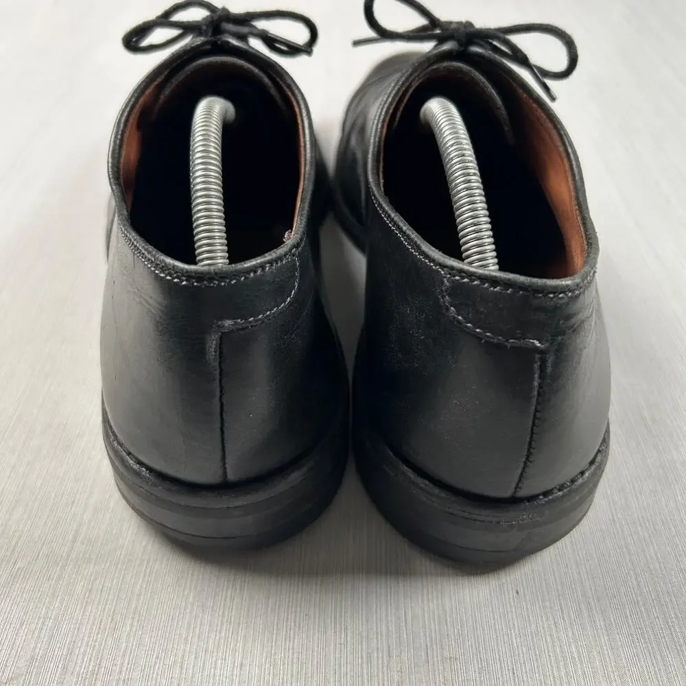 Allen Edmonds Cap Toe Brogue Oxfords Mens 11.5 Black Leather Dress Shoes